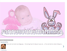 Tablet Screenshot of fannybunnymamman.blogspot.com
