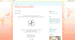 Desktop Screenshot of krasnalka.blogspot.com