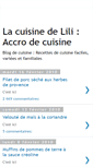 Mobile Screenshot of lacuisinedelili.blogspot.com
