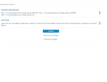 Tablet Screenshot of pg-spenden.blogspot.com