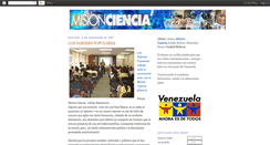 Desktop Screenshot of misioncienciabolivarheres.blogspot.com