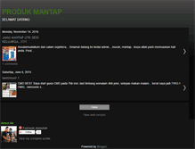 Tablet Screenshot of jamumantap.blogspot.com