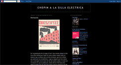 Desktop Screenshot of chopinalasillaelectrica.blogspot.com