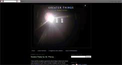 Desktop Screenshot of peterfitzroy-greaterthings.blogspot.com