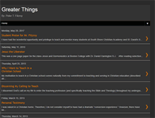 Tablet Screenshot of peterfitzroy-greaterthings.blogspot.com