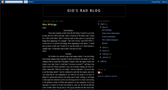 Desktop Screenshot of giosradblog.blogspot.com