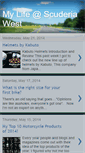 Mobile Screenshot of mylifeatscuderiawest.blogspot.com