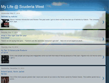 Tablet Screenshot of mylifeatscuderiawest.blogspot.com