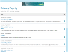 Tablet Screenshot of primarydeputy.blogspot.com