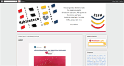 Desktop Screenshot of bibliotecaesfh.blogspot.com