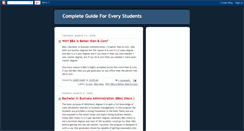 Desktop Screenshot of guide4students.blogspot.com