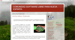 Desktop Screenshot of gruposoftlibrenuevaesparta.blogspot.com