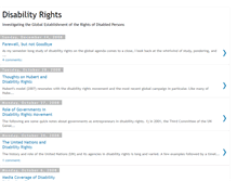 Tablet Screenshot of disabilityrightsglobally.blogspot.com