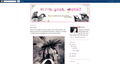 Desktop Screenshot of dirtypinkhotel.blogspot.com