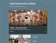 Tablet Screenshot of burhanettinakbas.blogspot.com