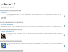 Tablet Screenshot of laiaprueba.blogspot.com