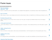 Tablet Screenshot of frame-issues.blogspot.com