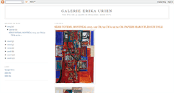 Desktop Screenshot of erikauriengalerie.blogspot.com