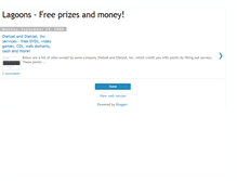 Tablet Screenshot of lagoonsfreemoneyprizes.blogspot.com