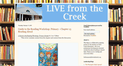 Desktop Screenshot of livefromthecreek.blogspot.com