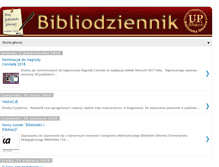 Tablet Screenshot of bibliodziennikbgup.blogspot.com