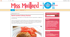Desktop Screenshot of missmaillard.blogspot.com