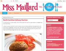 Tablet Screenshot of missmaillard.blogspot.com