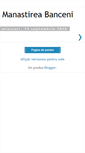 Mobile Screenshot of manastirea-banceni.blogspot.com