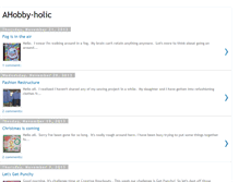 Tablet Screenshot of ahobby-holic.blogspot.com