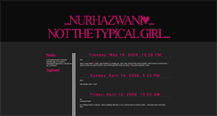 Desktop Screenshot of hazwani1994-gerl.blogspot.com