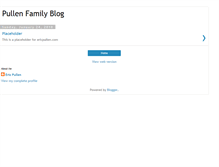Tablet Screenshot of ericpullenfamily.blogspot.com