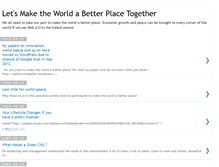 Tablet Screenshot of betterworldpilot.blogspot.com