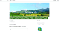 Desktop Screenshot of cassavaviet.blogspot.com