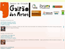 Tablet Screenshot of centrodecriacaogalpaodasartes.blogspot.com