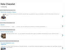 Tablet Screenshot of nolachocolat.blogspot.com