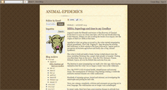 Desktop Screenshot of animal-epidemics.blogspot.com