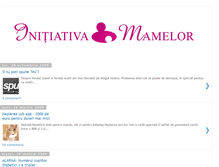 Tablet Screenshot of initiativa-mamelor.blogspot.com
