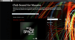 Desktop Screenshot of club-sound.blogspot.com