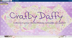 Desktop Screenshot of craftydaffy.blogspot.com