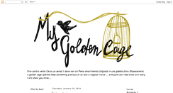 Desktop Screenshot of my-goldencage.blogspot.com