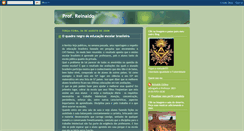 Desktop Screenshot of prof-reinaldo.blogspot.com