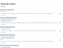 Tablet Screenshot of claradecorno.blogspot.com
