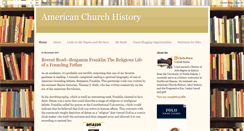 Desktop Screenshot of americanchurchhistory.blogspot.com