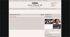 Desktop Screenshot of livechart18.blogspot.com