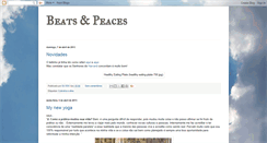 Desktop Screenshot of beats-peaces.blogspot.com