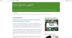 Desktop Screenshot of comoexportarajapon.blogspot.com