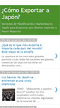 Mobile Screenshot of comoexportarajapon.blogspot.com