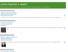 Tablet Screenshot of comoexportarajapon.blogspot.com