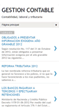 Mobile Screenshot of gestioncontabler.blogspot.com