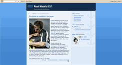 Desktop Screenshot of clubdefutbolrealmadrid.blogspot.com